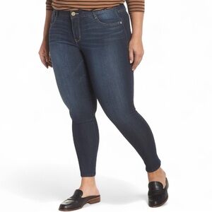 WIT & WISDOM AB-Solution Stretch Skinny Jeans - 16W Indigo